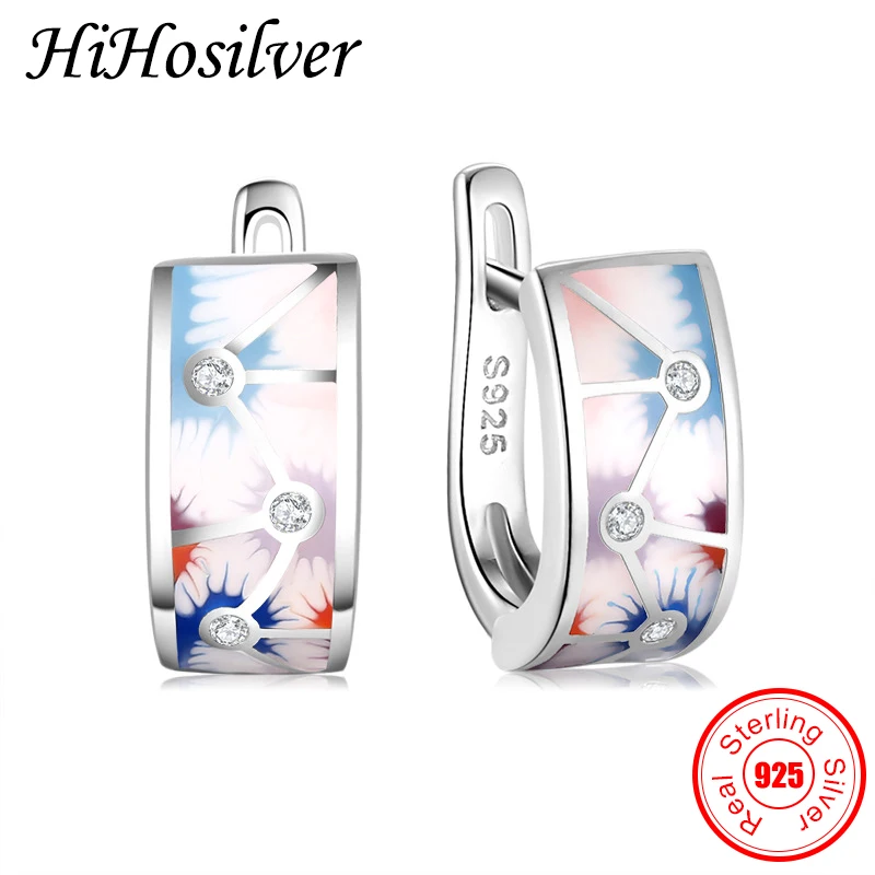 HiHosilver Creative Real 925 Sterling Silver Hoop Earrings For Woman Crystal Vintage Jewelry Wedding Gift Girl HH21022
HiHosilver Creative Real 925 Sterling Silver Hoop Earrings For Woman Crystal Vintage Jewelry Wedding Gift Girl HH21022