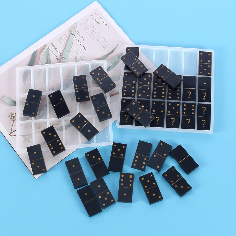 DIY Crafts Jewelry Making Tools Drop Shipping Crystal Epoxy Resin Game Mold Dominoes Casting Silicone Mould Uv Resin Kit
DIY Crafts Jewelry Making Tools Drop Shipping Crystal Epoxy Resin Game Mold Dominoes Casting Silicone Mould Uv Resin Kit