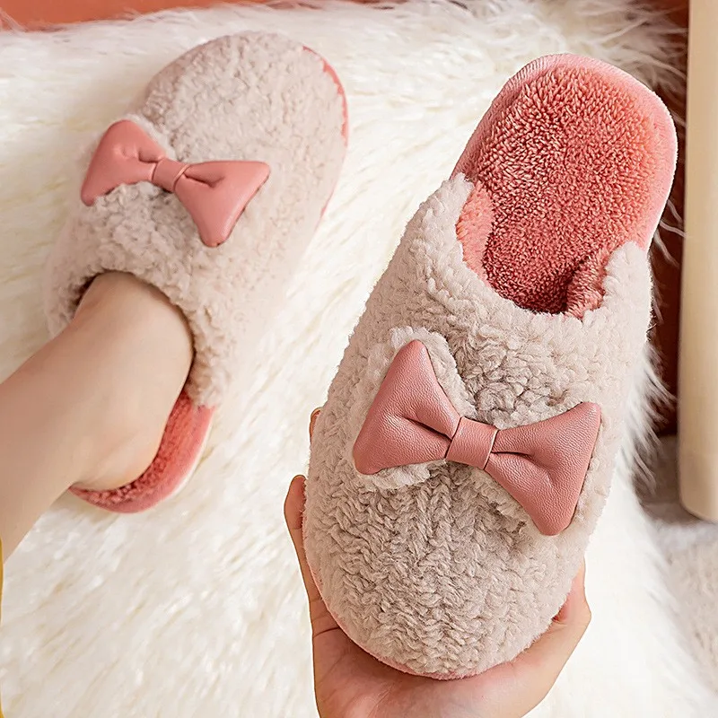 Men Women 3d Fur Plush Slippers Warm Soft Sole Lazo Shoes For Indoor Bedroom Home
Men Women 3d Fur Plush Slippers Warm Soft Sole Lazo Shoes For Indoor Bedroom Home