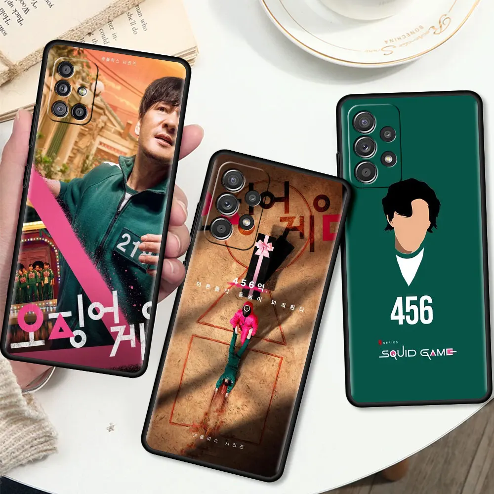 Squid Game Funda For Samsung A51 A71 A12 A21s Case for Galaxy A31 A32 A52 A02s A11 A72 A41 Matte Soft Phone Cover
Squid Game Funda For Samsung A51 A71 A12 A21s Case for Galaxy A31 A32 A52 A02s A11 A72 A41 Matte Soft Phone Cover