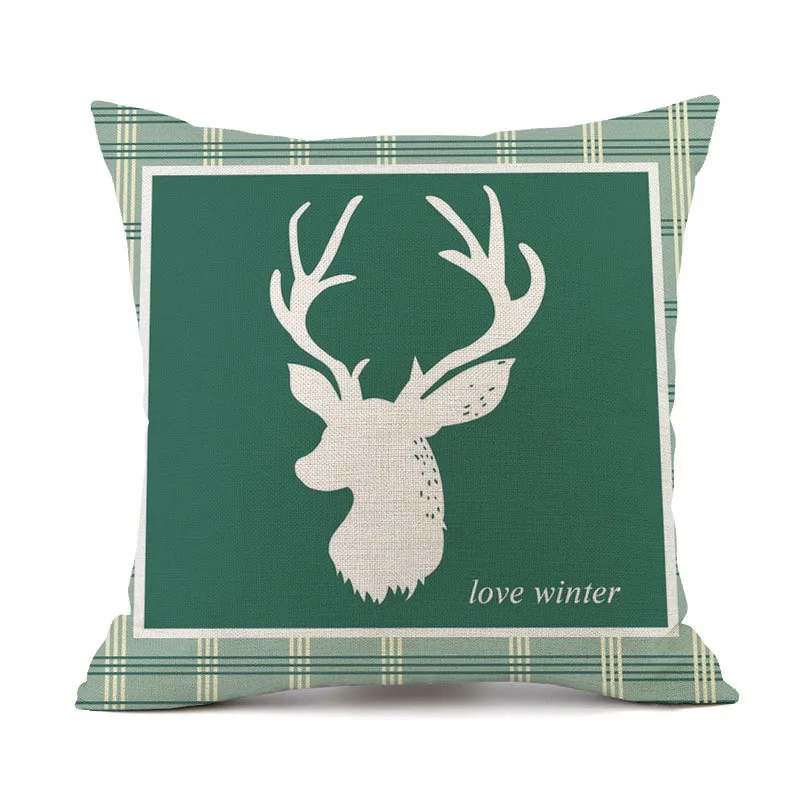 Home Decoration Cartoon Deer Elk Throw Pillowcase Luxury Cotton Linen Sofa Car Seat Chair Pillow Cushion Covers 18x18inch 
Home Decoration Cartoon Deer Elk Throw Pillowcase Luxury Cotton Linen Sofa Car Seat Chair Pillow Cushion Covers 18x18inch