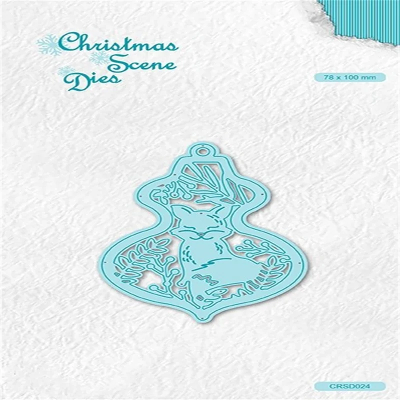 Metal Christmas Fox Cutting Dies For Scrapbook Paper Craft Knife Mould Blade Punch Stencls 2021 New Arrival No Stamps
Metal Christmas Fox Cutting Dies For Scrapbook Paper Craft Knife Mould Blade Punch Stencls 2021 New Arrival No Stamps