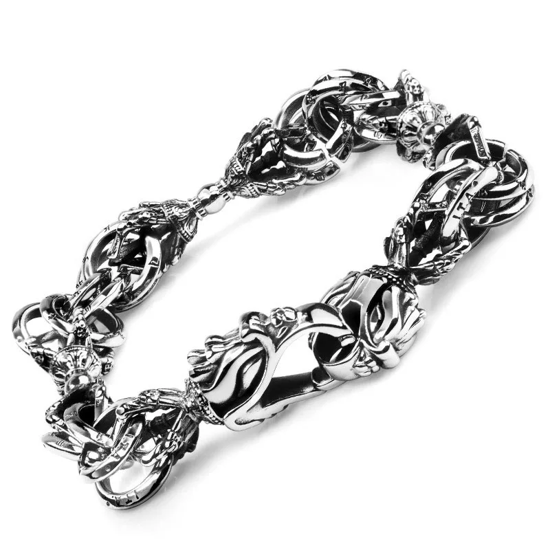 Pestle Faucet Bracelet Men's Self-defense Domineering Titanium Steel Bracelet Original Creative Locomotive Punk Rocking
Pestle Faucet Bracelet Men's Self-defense Domineering Titanium Steel Bracelet Original Creative Locomotive Punk Rocking
