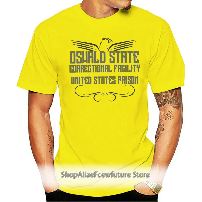 New Printed Funny Oswald State Correctional Facility Oz Men's T-Shirt women's Tshirt
New Printed Funny Oswald State Correctional Facility Oz Men's T-Shirt women's Tshirt