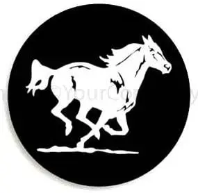

CustomGrafixTireCOVER CARs Wild Mustang Tire COVER CAR 32"