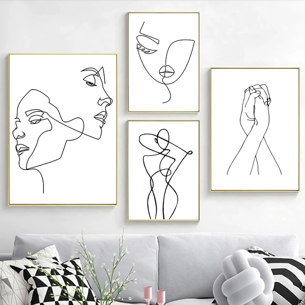 Sexy Woman Body Nude Wall Canvas Paintings Drawing Posters Prints Nordic Minimalist Figures Line Art Decoration For Living Room
Sexy Woman Body Nude Wall Canvas Paintings Drawing Posters Prints Nordic Minimalist Figures Line Art Decoration For Living Room