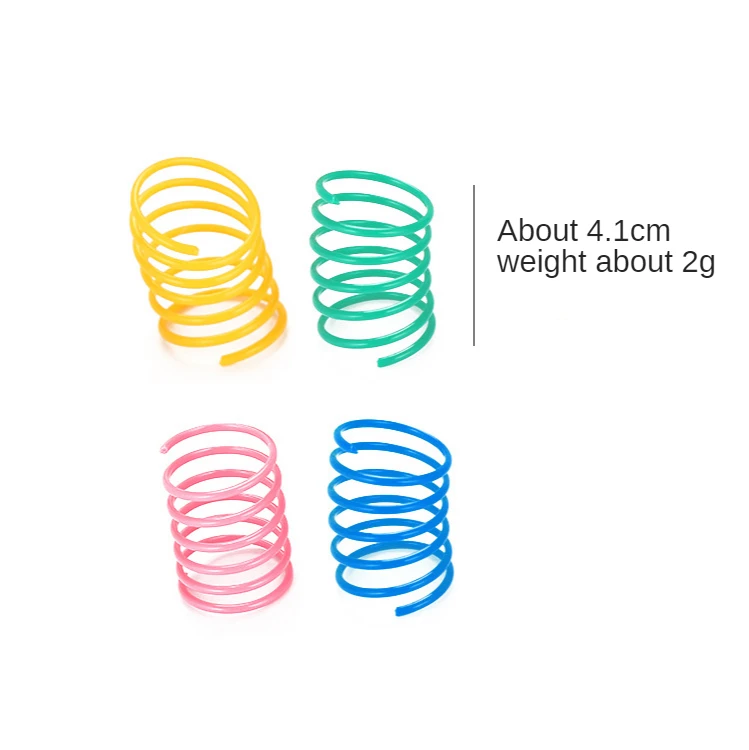 10/20Pcs Cat Spring Toy Funny Plastic Flexible Coil Cat Toy Interactive Playing Puzzle Plaything for Kitten Pet Supplies Product
10/20Pcs Cat Spring Toy Funny Plastic Flexible Coil Cat Toy Interactive Playing Puzzle Plaything for Kitten Pet Supplies Product