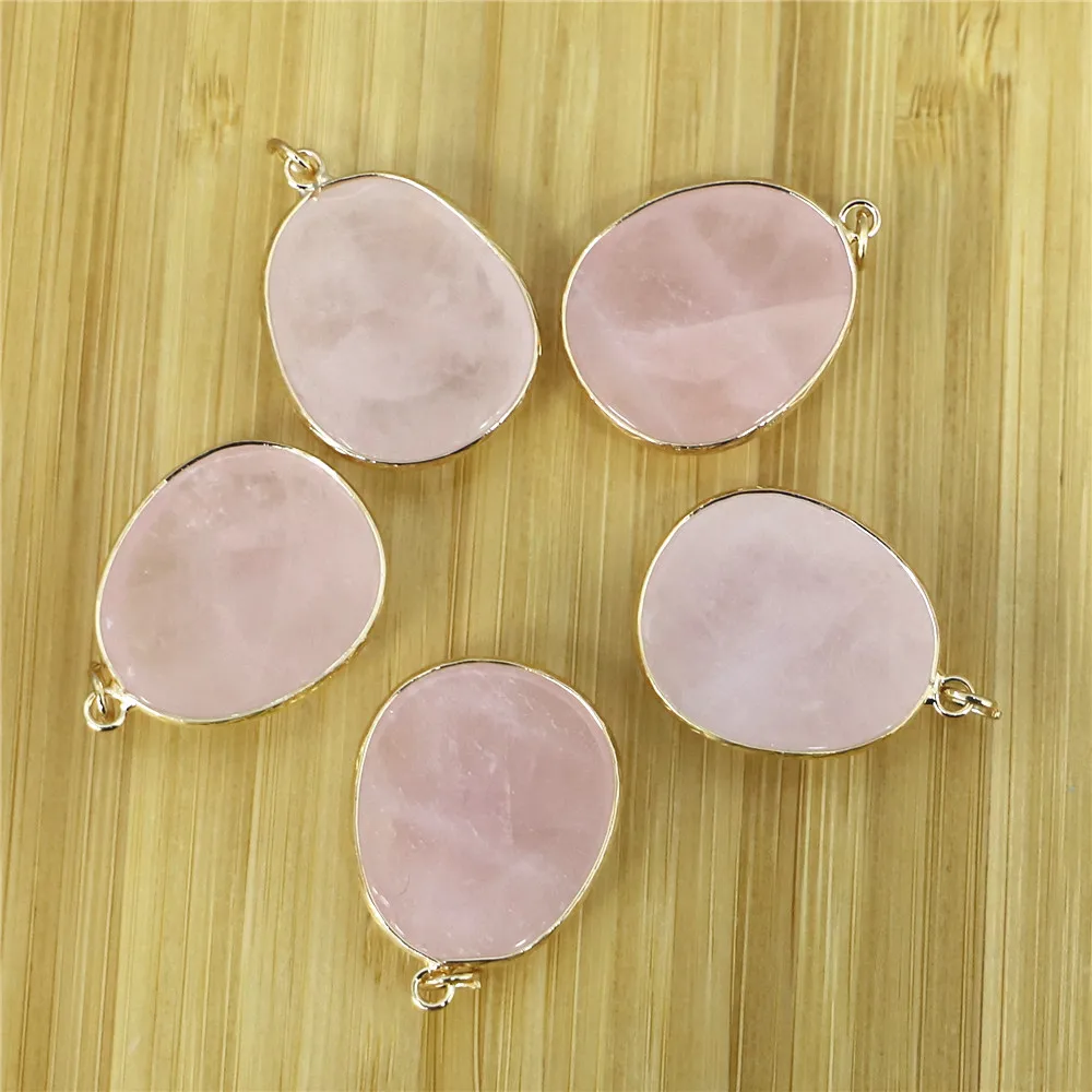 Big Energy Simple Love Face Stone Pendant Femme Rose Gold Bezel Natural Pink Crystal Quartz Point Pendant
Big Energy Simple Love Face Stone Pendant Femme Rose Gold Bezel Natural Pink Crystal Quartz Point Pendant