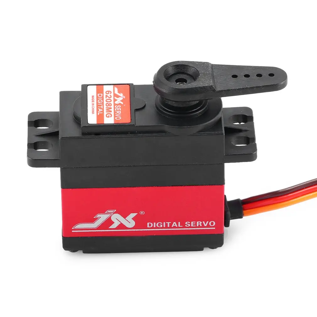 JX PDI-6208MG Servo 8kg 120 Degrees High Precision Metal Gear Digital Standard Servo Waterproof Steering Gear
JX PDI-6208MG Servo 8kg 120 Degrees High Precision Metal Gear Digital Standard Servo Waterproof Steering Gear
