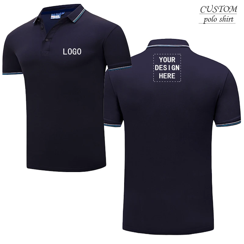 Personalised polo shirts Custom Embroidered with your text name or logo - - Free logo design - -
Personalised polo shirts Custom Embroidered with your text name or logo - - Free logo design - -