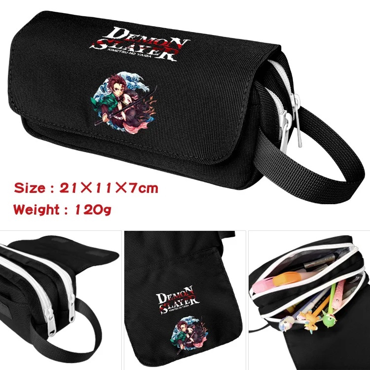 Anime Demon Slayer Canvas Double Layer Pencil Cases Handbag Pen Bag Cases Office School Cosmetic Pencilcase Stationery
Anime Demon Slayer Canvas Double Layer Pencil Cases Handbag Pen Bag Cases Office School Cosmetic Pencilcase Stationery