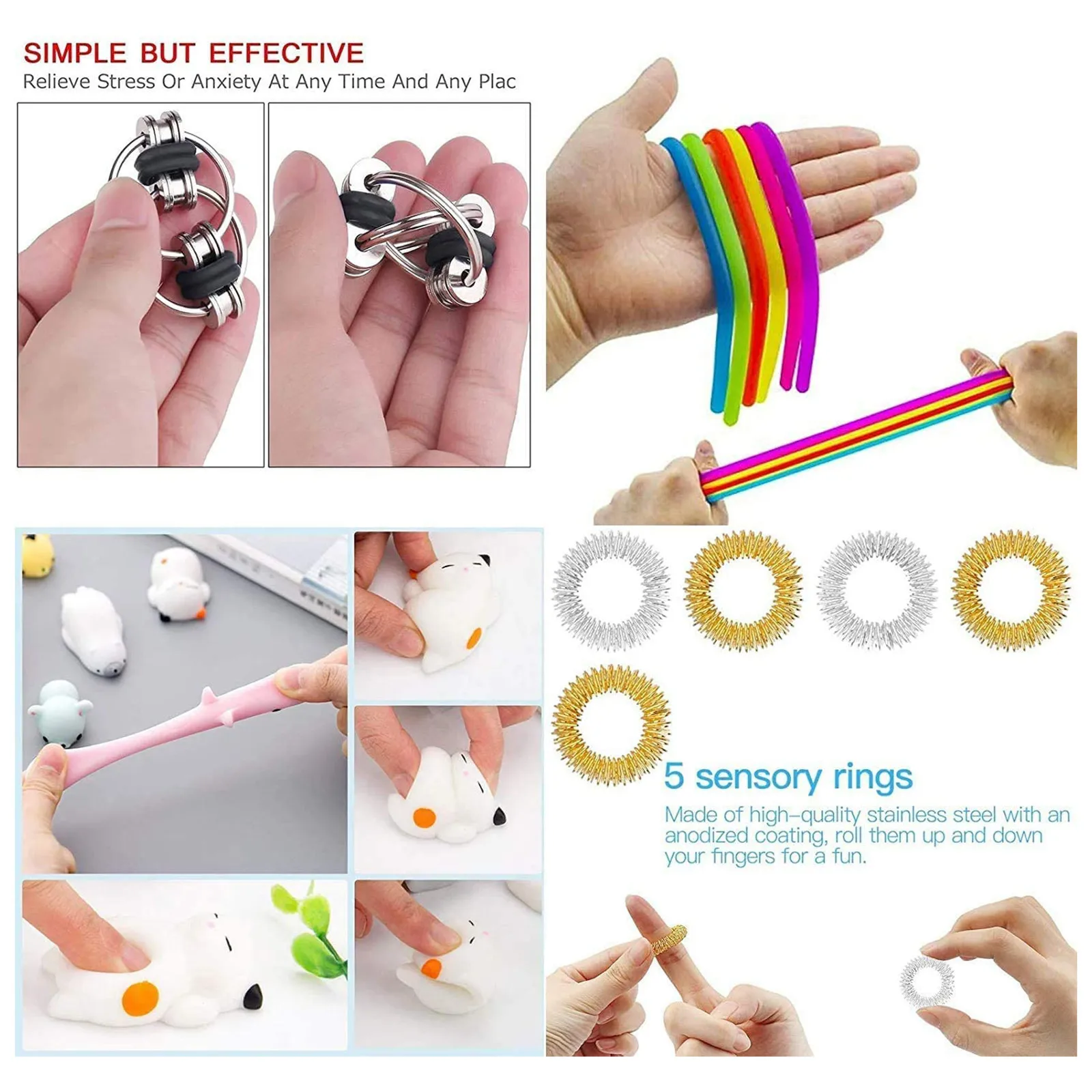 25 Pcs Fidges Fidget Toy Set Cheap Sensory Fidget Toys Pack for Kids and Adults Squishy Sensory Antistress Relief Figet Toys 20
25 Pcs Fidges Fidget Toy Set Cheap Sensory Fidget Toys Pack for Kids and Adults Squishy Sensory Antistress Relief Figet Toys 20