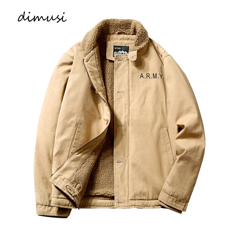 DIMUSI Mens Jacket Fashion Men Fleece Cotton-Padded Coats Parkas Casual Outwear Slim Fit Fur Collar Thermal Jackets Men Clothing
DIMUSI Mens Jacket Fashion Men Fleece Cotton-Padded Coats Parkas Casual Outwear Slim Fit Fur Collar Thermal Jackets Men Clothing