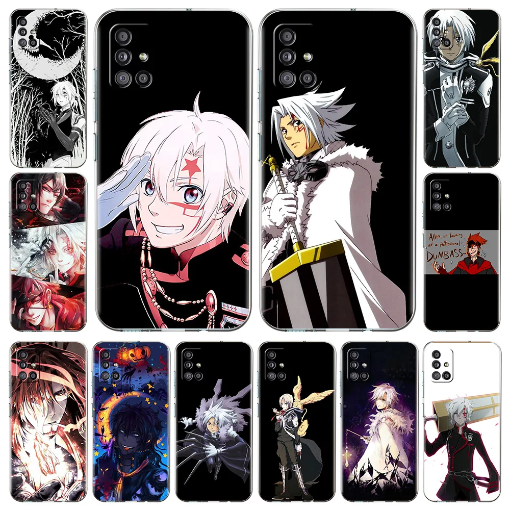 D Gray Man Anime Allen Walker Phone Case For Samsung Galaxy A51 A71 A21S A12 A11 A31 A41 A52 A32 5G A72 A01 A02S Clear Cover
D Gray Man Anime Allen Walker Phone Case For Samsung Galaxy A51 A71 A21S A12 A11 A31 A41 A52 A32 5G A72 A01 A02S Clear Cover
