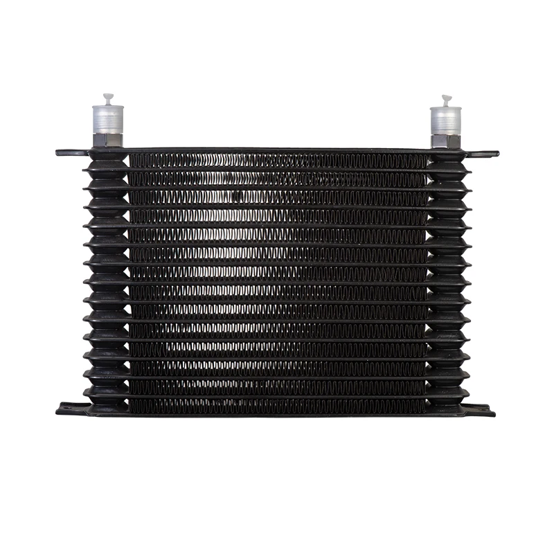 Universal Oil Cooler 15 row 10AN 10 AN Universal Engine Transmission Oil Cooler Kit Trust Type black
Universal Oil Cooler 15 row 10AN 10 AN Universal Engine Transmission Oil Cooler Kit Trust Type black