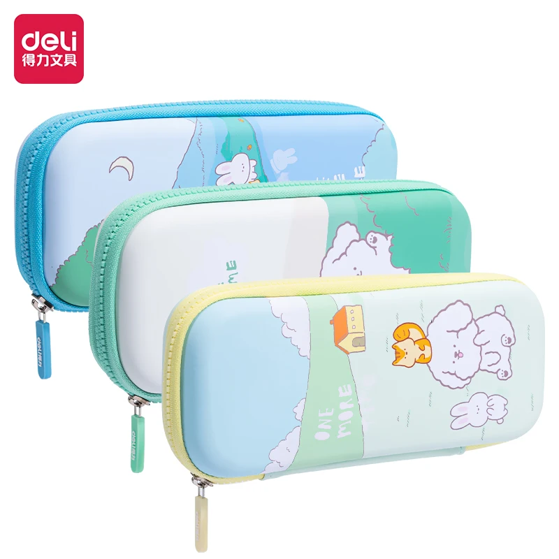 Deli stationery box multi function pencil case high school students middle school student pencil case large capacity pencil case
Deli stationery box multi function pencil case high school students middle school student pencil case large capacity pencil case