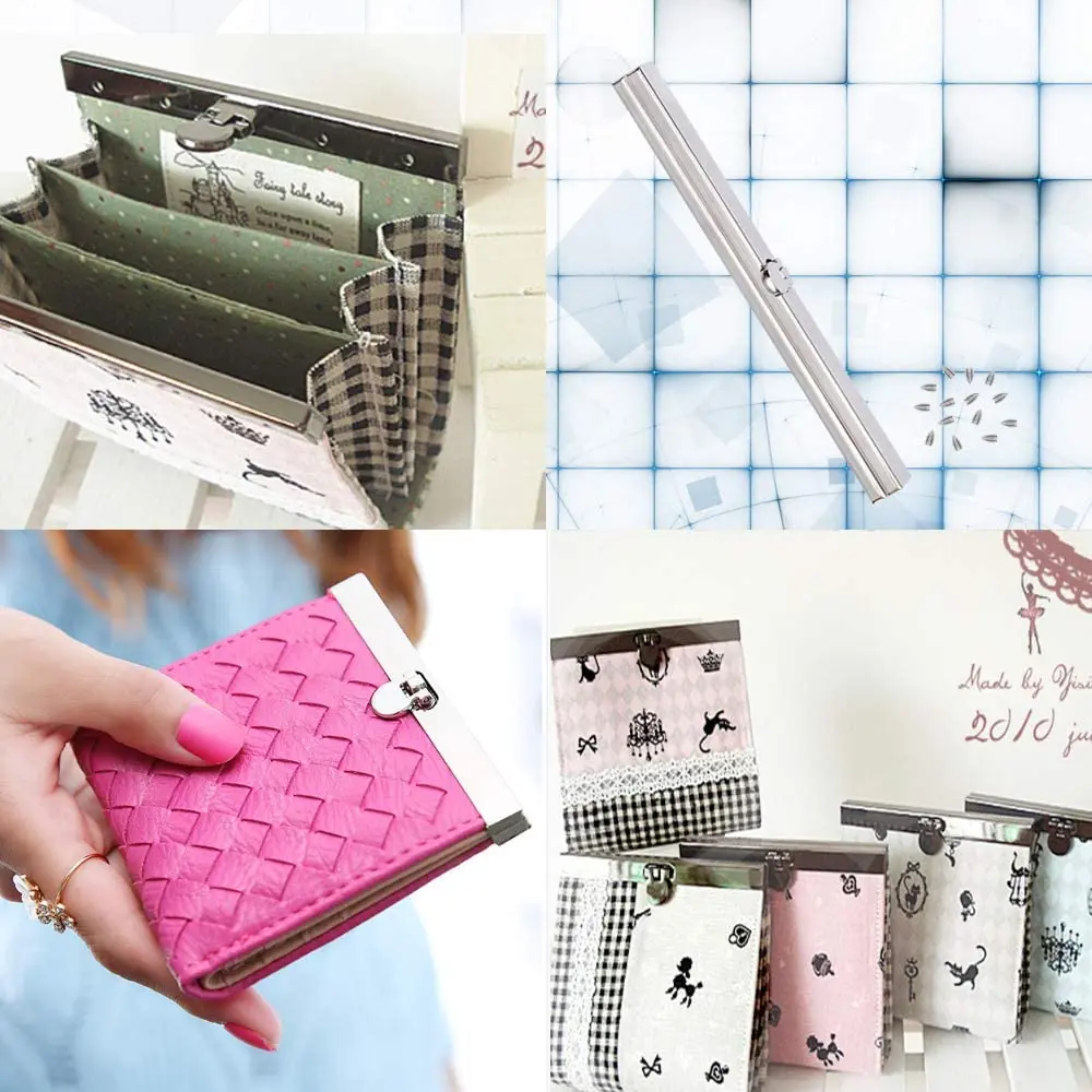 LMDZ 6 Pcs 7.48Inch Metal Purse Bag Frame Kiss Clasp Lock With Comfortable Grip Purse Wallet Frame Clasp For Bag Supplies
LMDZ 6 Pcs 7.48Inch Metal Purse Bag Frame Kiss Clasp Lock With Comfortable Grip Purse Wallet Frame Clasp For Bag Supplies