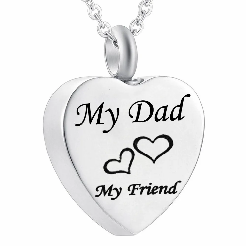 LL009 Can Customzie Engrave My Dad/Grandma/Grandpa My Friend Always in My Heart Cremation Jewelry For Ashes Of Loved One
LL009 Can Customzie Engrave My Dad/Grandma/Grandpa My Friend Always in My Heart Cremation Jewelry For Ashes Of Loved One