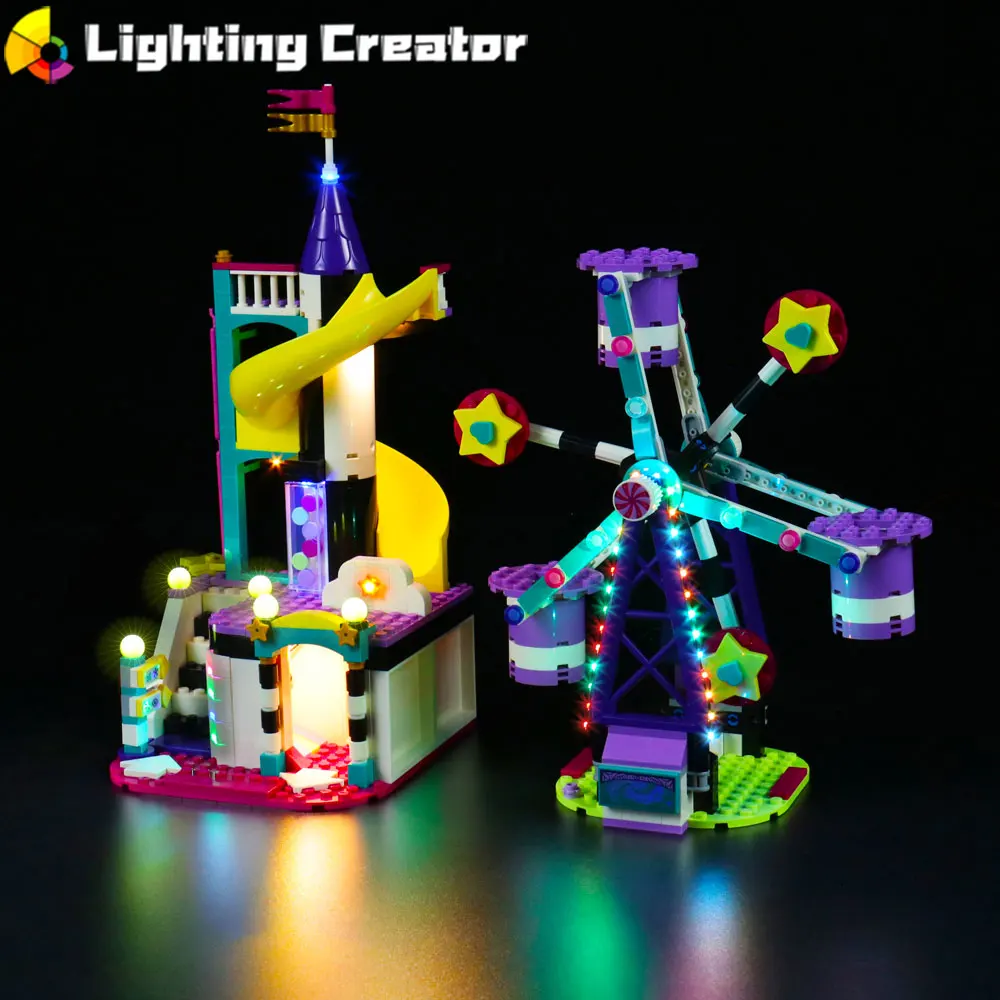 LED Light Set For 41689 Magical Ferris Wheel and Slide Blocks Toys Only Lighting Kit NOT Include Model
LED Light Set For 41689 Magical Ferris Wheel and Slide Blocks Toys Only Lighting Kit NOT Include Model