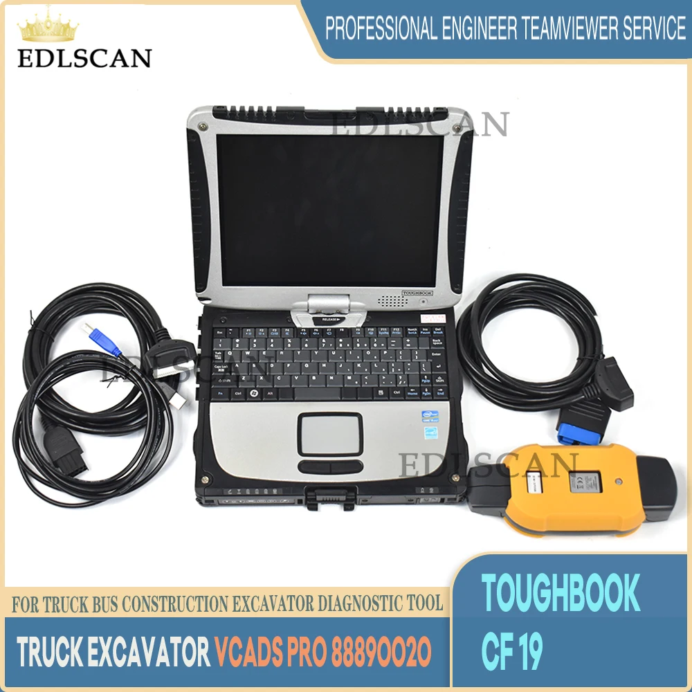 Vcads 88890180/88890020 строительный Экскаватор диагностический комплект интерфейс для грузовика диагностический инструмент с ноутбуком CF19/CF C2 
Vcads 88890180/88890020 строительный Экскаватор диагностический комплект интерфейс для грузовика диагностический инструмент с ноутбуком CF19/CF C2