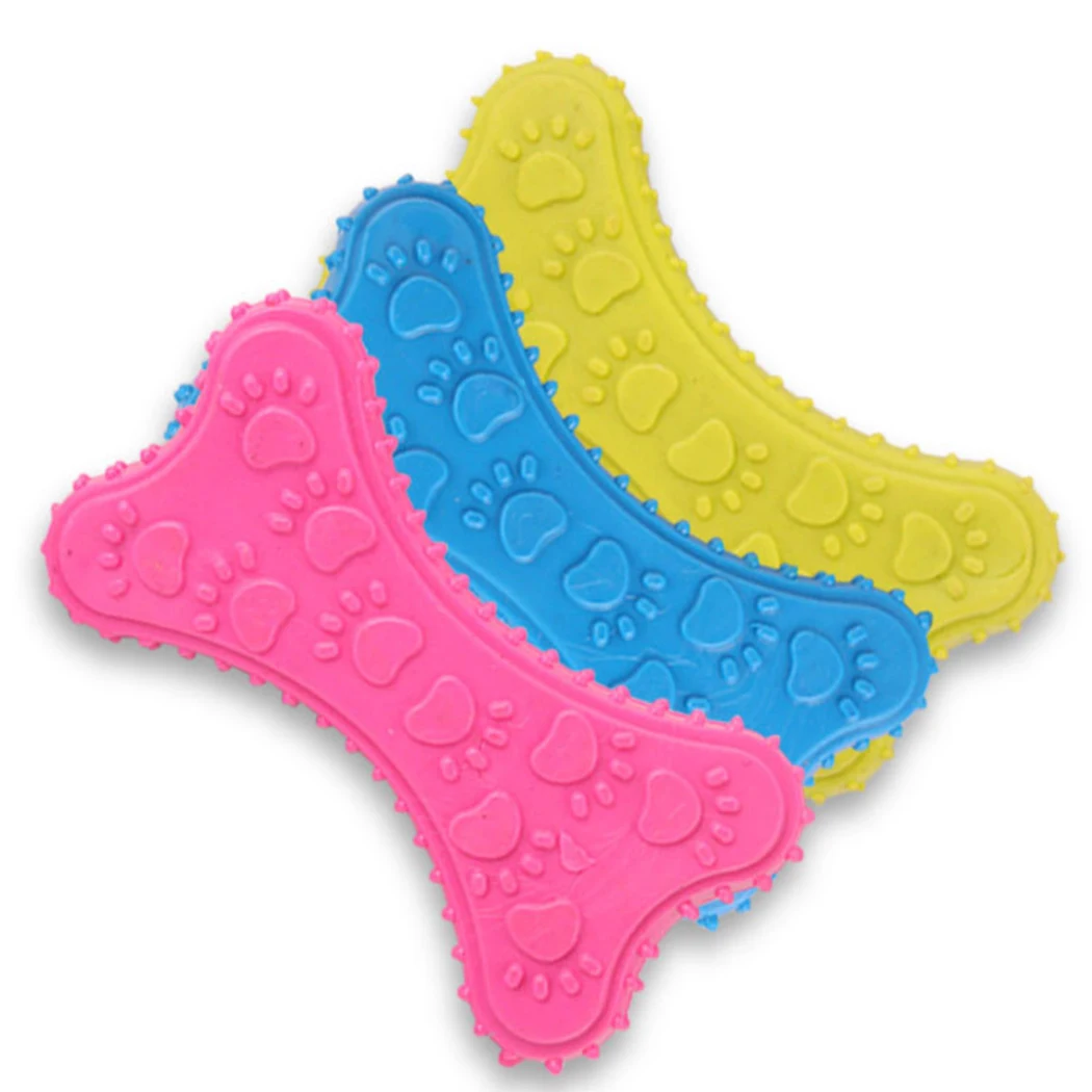 1pcs Dog Toy Dogs Interactive Rubber Bone TPR Toys for Dog Tooth Cleaning Chewing Playing Toys Pet Puppy Supplies Random Color
1pcs Dog Toy Dogs Interactive Rubber Bone TPR Toys for Dog Tooth Cleaning Chewing Playing Toys Pet Puppy Supplies Random Color