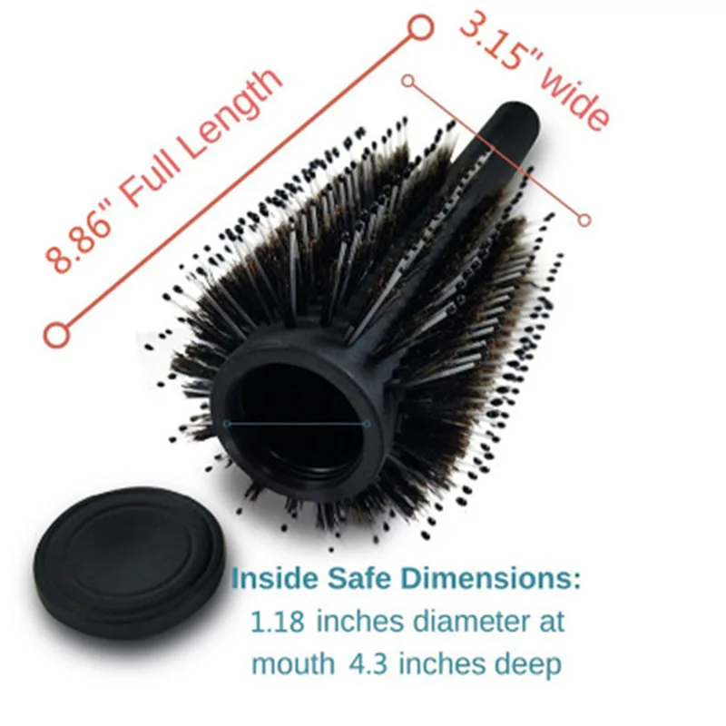 Professional Salon Styling Tools Round Hair Comb Hairdressing Curling Hair Brushes Comb Ceramic Iron Barrel Comb
Professional Salon Styling Tools Round Hair Comb Hairdressing Curling Hair Brushes Comb Ceramic Iron Barrel Comb