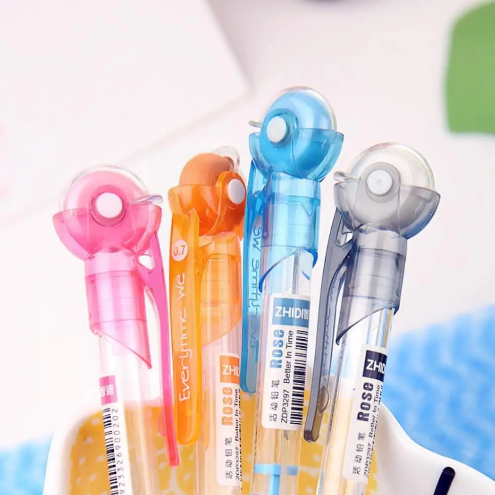 1pcs 0.7mm Transparent Mechanical Pencils With Eraser As School Writing Supplies For Students Random Color P5e9
1pcs 0.7mm Transparent Mechanical Pencils With Eraser As School Writing Supplies For Students Random Color P5e9