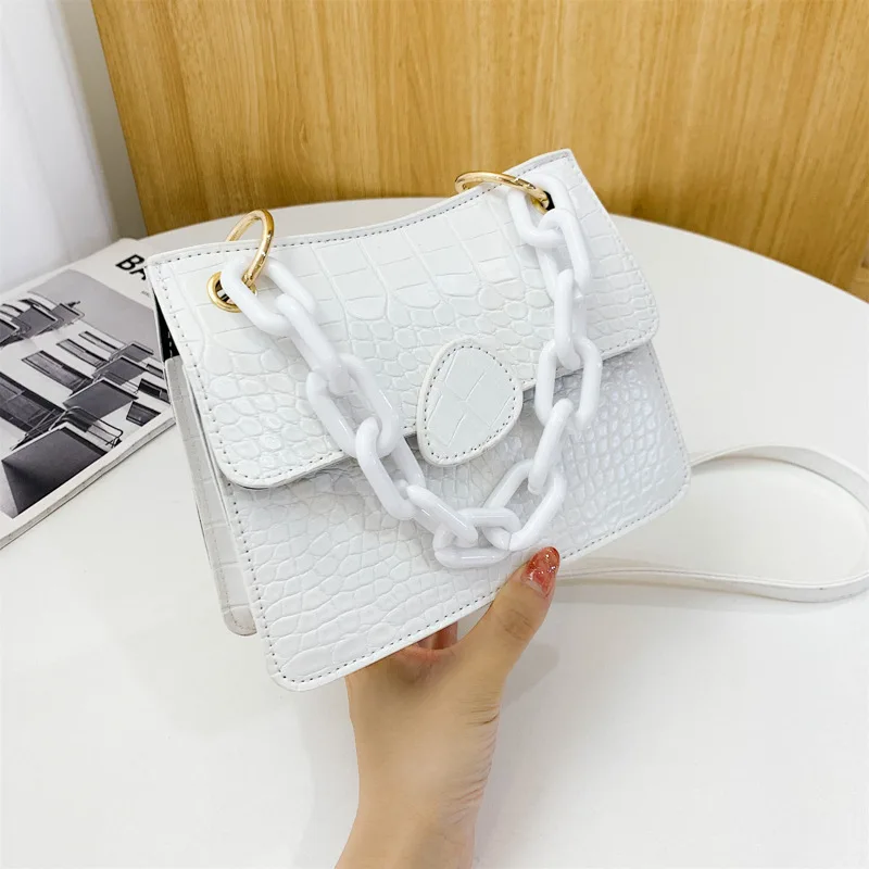 Fashion 2020 New Crocodile Pattern Handbags Women Fashion Trendy Shoulder Messenger Bag High Quality Chain Female Travel Bags
Fashion 2020 New Crocodile Pattern Handbags Women Fashion Trendy Shoulder Messenger Bag High Quality Chain Female Travel Bags