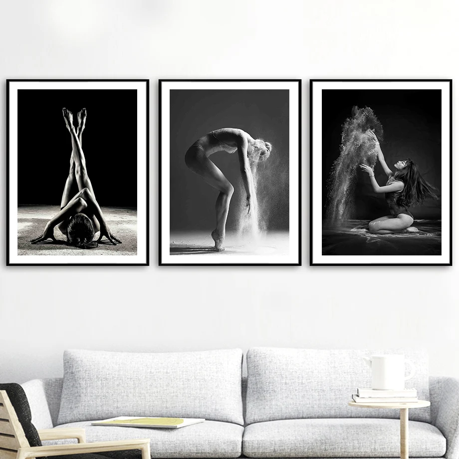 Black And White Yoga Sport Fitness Woman Wall Art Canvas Painting Nordic Posters And Prints Wall Pictures For Living Room Decor
Black And White Yoga Sport Fitness Woman Wall Art Canvas Painting Nordic Posters And Prints Wall Pictures For Living Room Decor