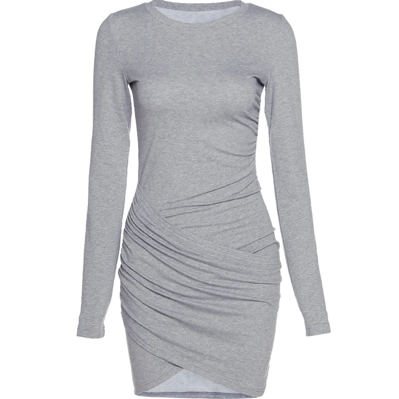 XUXI Women French Tight-fitting Pleated Long-sleeved Dress Sexy Slim Bag Hip MINI Skirt Spring Autumn 2021 E1645
XUXI Women French Tight-fitting Pleated Long-sleeved Dress Sexy Slim Bag Hip MINI Skirt Spring Autumn 2021 E1645