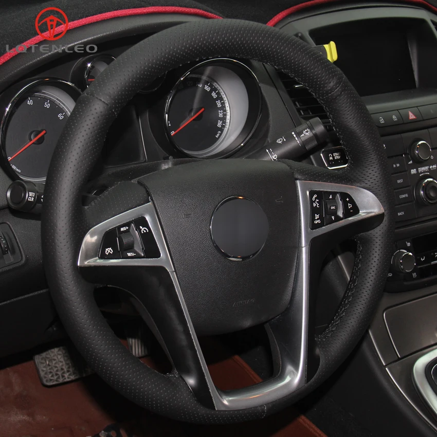 LQTENLEO Black Artificial Leather Steering Wheel Cover For Buick Lacrosse 2010-2013 Regal 2011-2013 Chevrolet Equinox 2010-2016
LQTENLEO Black Artificial Leather Steering Wheel Cover For Buick Lacrosse 2010-2013 Regal 2011-2013 Chevrolet Equinox 2010-2016