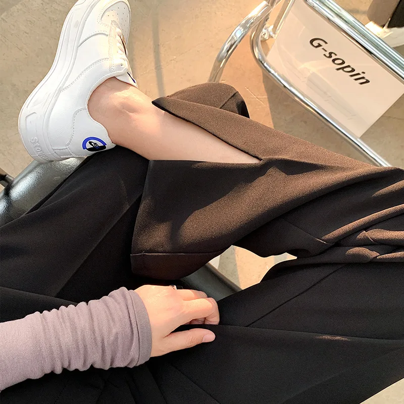 JCHB 2021 Korean Fashion Black Pants Female High Waist Trousers for Women Wide Leg Pants Spring Autumn Pantalones De Mujer Pph4
JCHB 2021 Korean Fashion Black Pants Female High Waist Trousers for Women Wide Leg Pants Spring Autumn Pantalones De Mujer Pph4