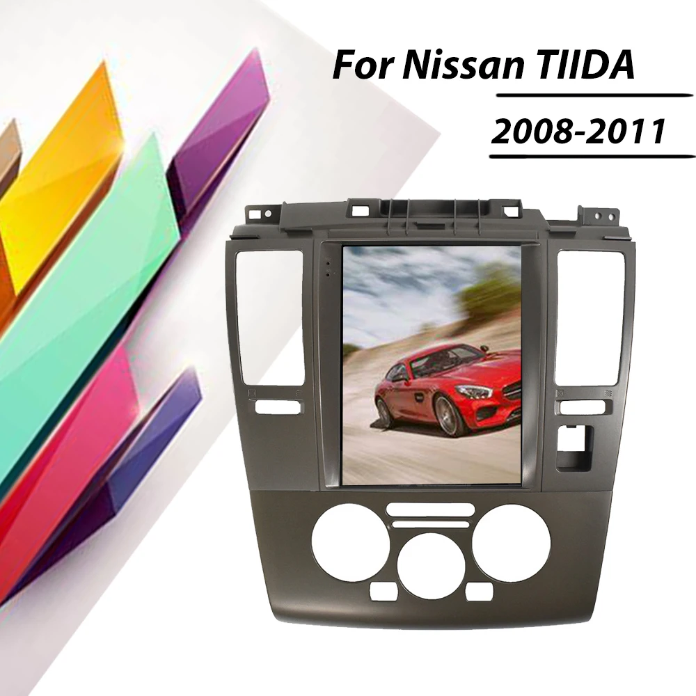 Tesla Style Vertical HD Screen Carplay For Nissan Tiida 2008 2009 2010 2011 Car Radio Player DVD GPS Navigation Multimedia Video
Tesla Style Vertical HD Screen Carplay For Nissan Tiida 2008 2009 2010 2011 Car Radio Player DVD GPS Navigation Multimedia Video