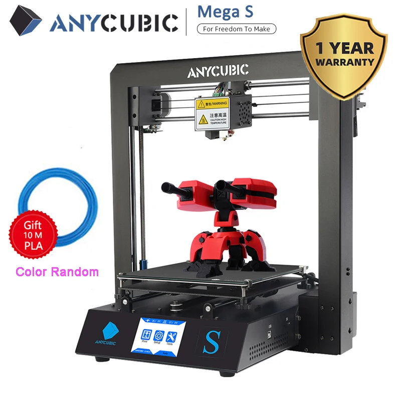 3D-принтер ANYCUBIC Mega S Mega-S, печатная платформа, полностью металлическая рама, высокая точность, FDM, комплект для 3D-принтера
3D-принтер ANYCUBIC Mega S Mega-S, печатная платформа, полностью металлическая рама, высокая точность, FDM, комплект для 3D-принтера