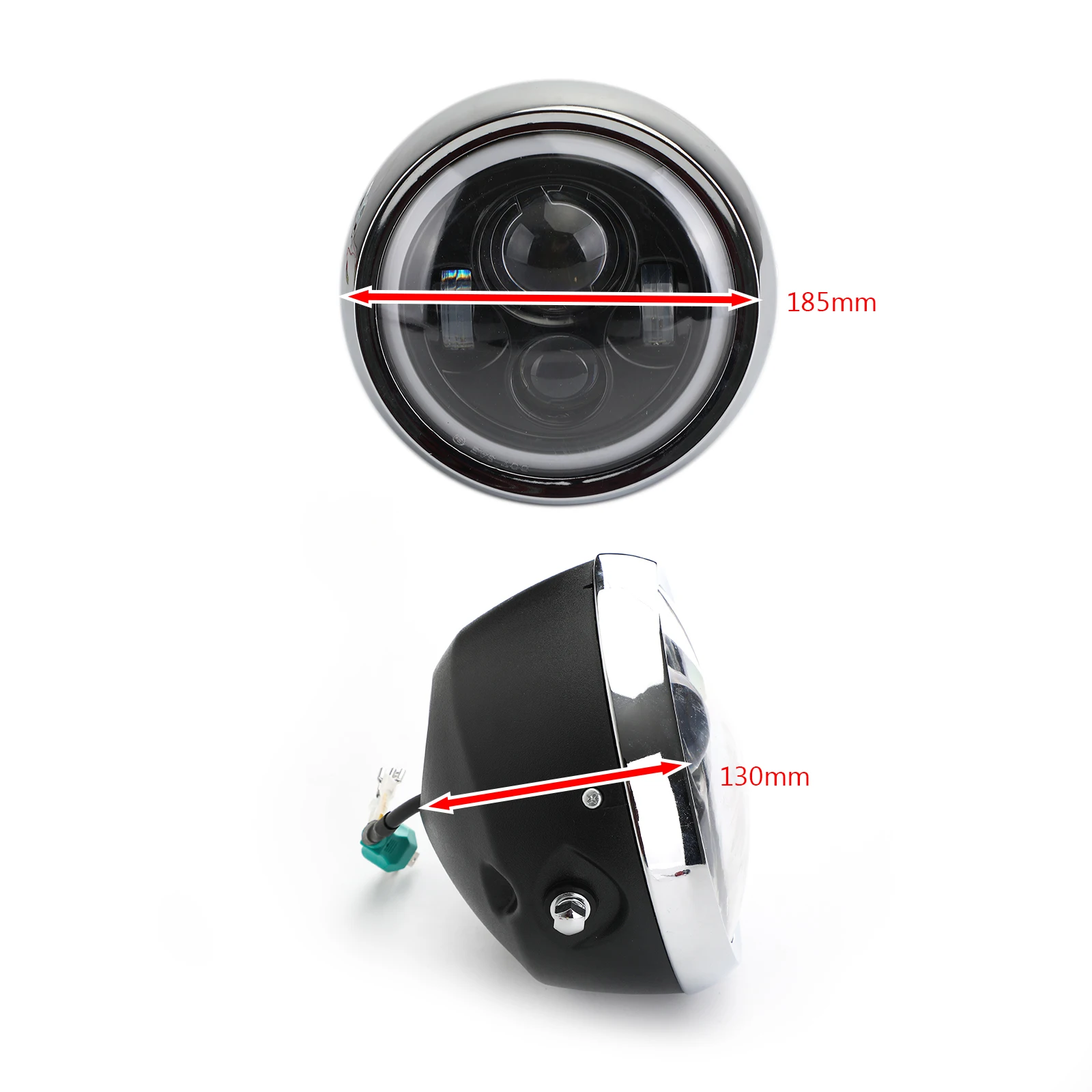 Artudatech 7 Inch LED Headlight Hi/Lo + Turn Signal + DRL for Motorcycle Dyna Cafe Racer Bobber
Artudatech 7 Inch LED Headlight Hi/Lo + Turn Signal + DRL for Motorcycle Dyna Cafe Racer Bobber