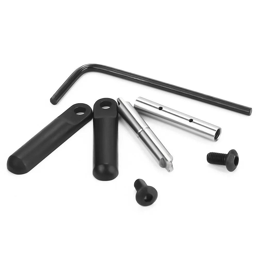 TOtrait Gen 2 .154 Non-Rotating Anti-Walk Pins with Black Side Plates Trigger Hammer Pins AR15
TOtrait Gen 2 .154 Non-Rotating Anti-Walk Pins with Black Side Plates Trigger Hammer Pins AR15