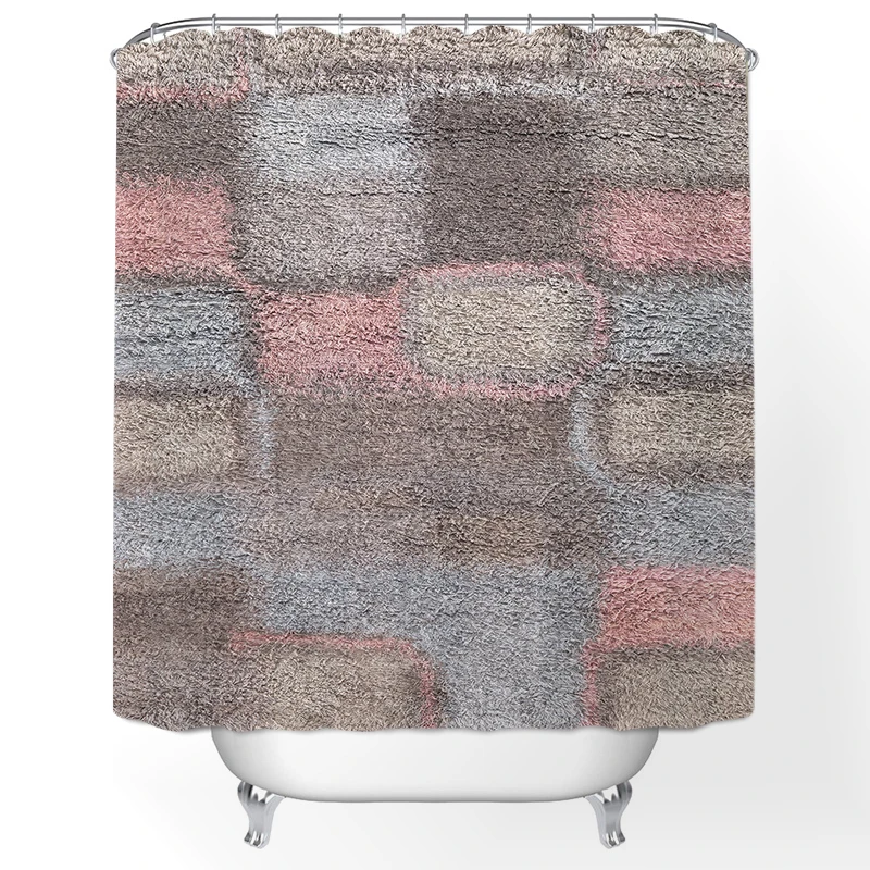 Bohemian Style Geometric Geometry Shower Curtains Bathroom Curtain Fabric Waterproof Polyester with Hooks Shower Curtain Set
Bohemian Style Geometric Geometry Shower Curtains Bathroom Curtain Fabric Waterproof Polyester with Hooks Shower Curtain Set
