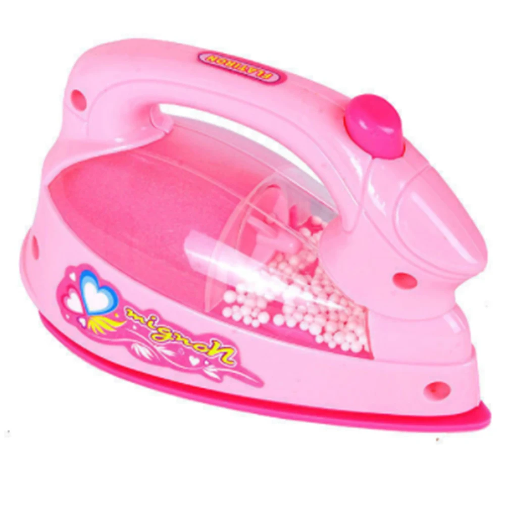 Mini Electric Iron Toy Plastic Pink Safrty Plastic Light-Up Simulation Kids Children Baby Girl Home Appliances Toy For Girl Xmas
Mini Electric Iron Toy Plastic Pink Safrty Plastic Light-Up Simulation Kids Children Baby Girl Home Appliances Toy For Girl Xmas