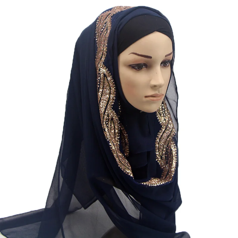 1 pc Female solid color shinny Sequins chiffon silk popular shawls muffler headband hijab summer muslim scarves/scarf
1 pc Female solid color shinny Sequins chiffon silk popular shawls muffler headband hijab summer muslim scarves/scarf