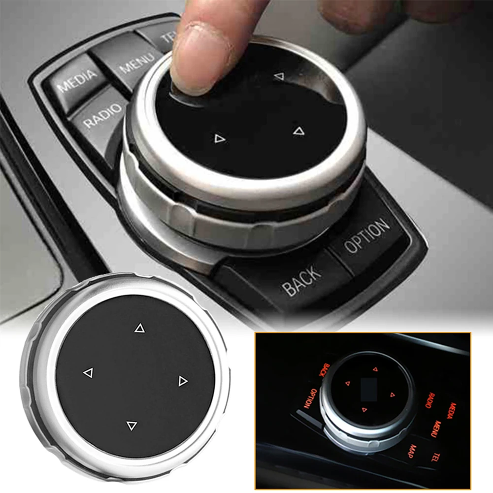 Black Silver Center Console Multimedia Control Button Knob Trims Cover Decoration ABS Plastic Decoration for BMW F10 F20 F30
Black Silver Center Console Multimedia Control Button Knob Trims Cover Decoration ABS Plastic Decoration for BMW F10 F20 F30
