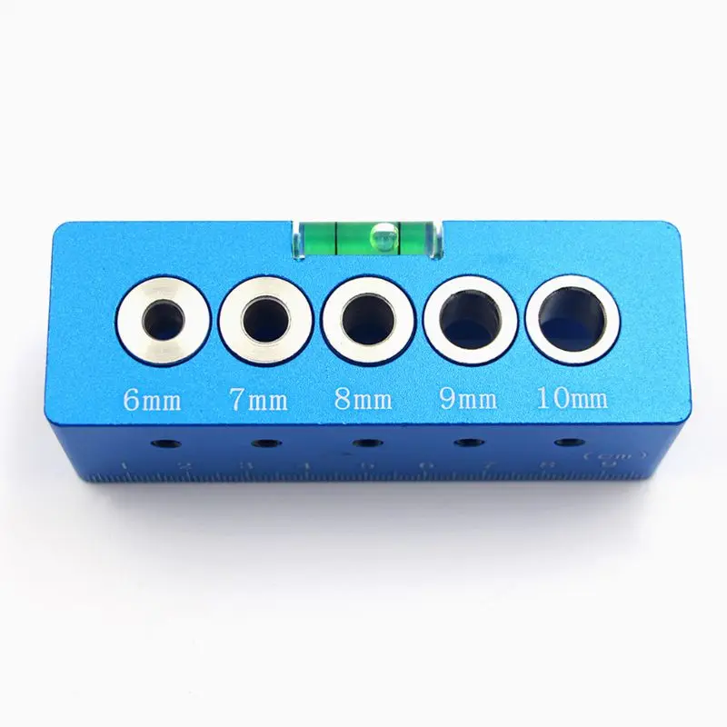 Pocket Hole Jig with Bubble Level 6 7 8 9 10mm Dowel Jig Right Angle Hole Punch Locator Drill Guide Tools For Carpentry
Pocket Hole Jig with Bubble Level 6 7 8 9 10mm Dowel Jig Right Angle Hole Punch Locator Drill Guide Tools For Carpentry