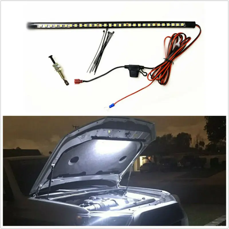 12V-14V 5W DIY White Under Hood LED Light Kit With Automatic On/off -Universal Fits Any Vehicle Waterproof Car Accessories
12V-14V 5W DIY White Under Hood LED Light Kit With Automatic On/off -Universal Fits Any Vehicle Waterproof Car Accessories