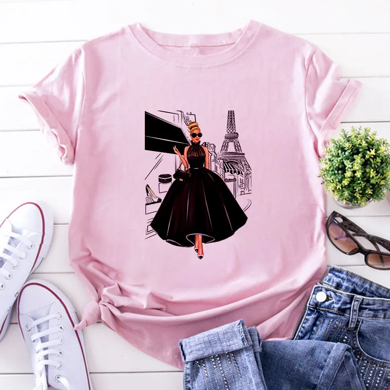 Harajuku T shirt Women Summer Fashion Beauty Print tshirt Casual Female T-shirt For Lady Pink Short Sleeve Tee Woman Top Clothes
Harajuku T shirt Women Summer Fashion Beauty Print tshirt Casual Female T-shirt For Lady Pink Short Sleeve Tee Woman Top Clothes