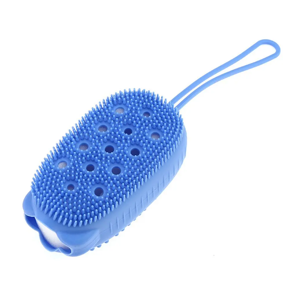 Silicone Bath Brush Shower Brush Massager Bath Brush For Body Scrub Brush Shower Sponge Bath Cleaning Tools Household
Silicone Bath Brush Shower Brush Massager Bath Brush For Body Scrub Brush Shower Sponge Bath Cleaning Tools Household