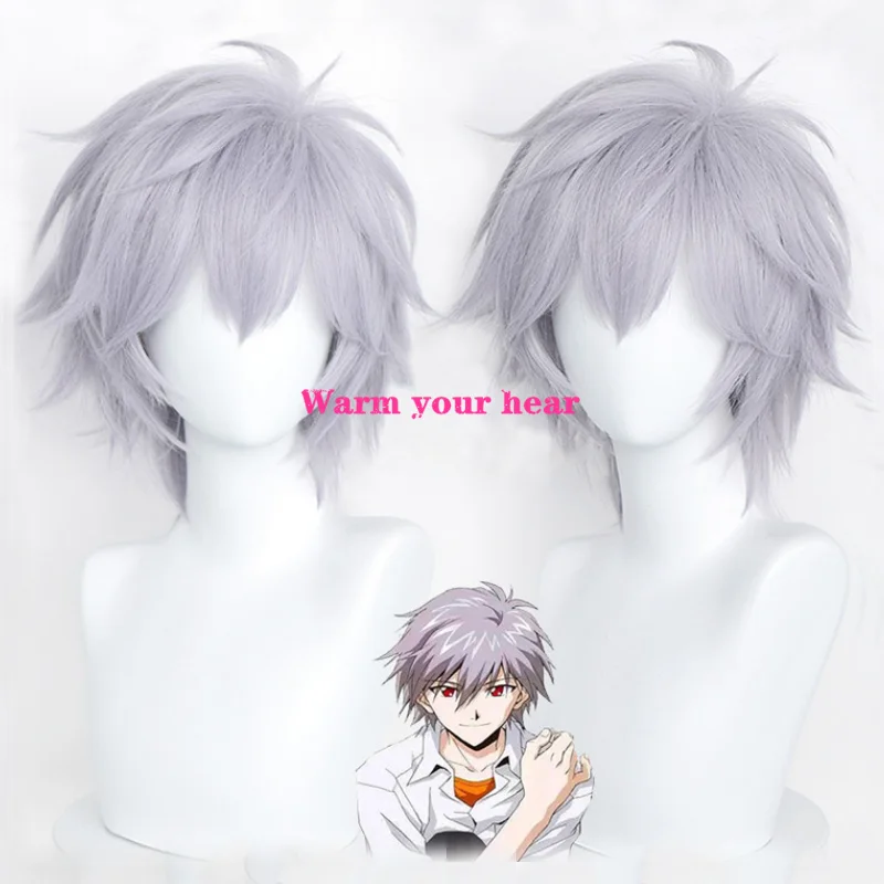 Парик для косплея Аниме EVA Kaworu Nagisa, фиолетовый, серый, 37 см, термостойкие волосы из волокна, парик для ролевых игр + шапочка для парика
Парик для косплея Аниме EVA Kaworu Nagisa, фиолетовый, серый, 37 см, термостойкие волосы из волокна, парик для ролевых игр + шапочка для парика