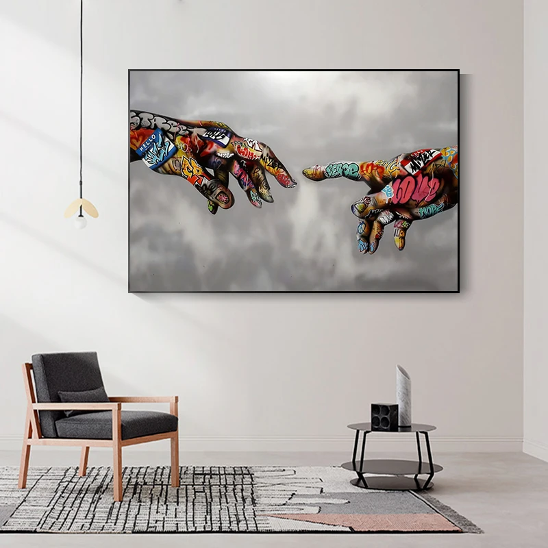 Create Adam's Graffiti Art Canvases for Wall Posters and Print Street Art Paintings with Art Photos for Living Room Decor
Create Adam's Graffiti Art Canvases for Wall Posters and Print Street Art Paintings with Art Photos for Living Room Decor