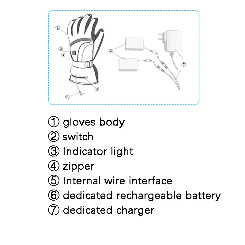Winter Cycling Gloves Electric heating smart Gloves Touch Screen Waterproof Membrane & Windproof Full Finger Reflective For Men
Winter Cycling Gloves Electric heating smart Gloves Touch Screen Waterproof Membrane & Windproof Full Finger Reflective For Men