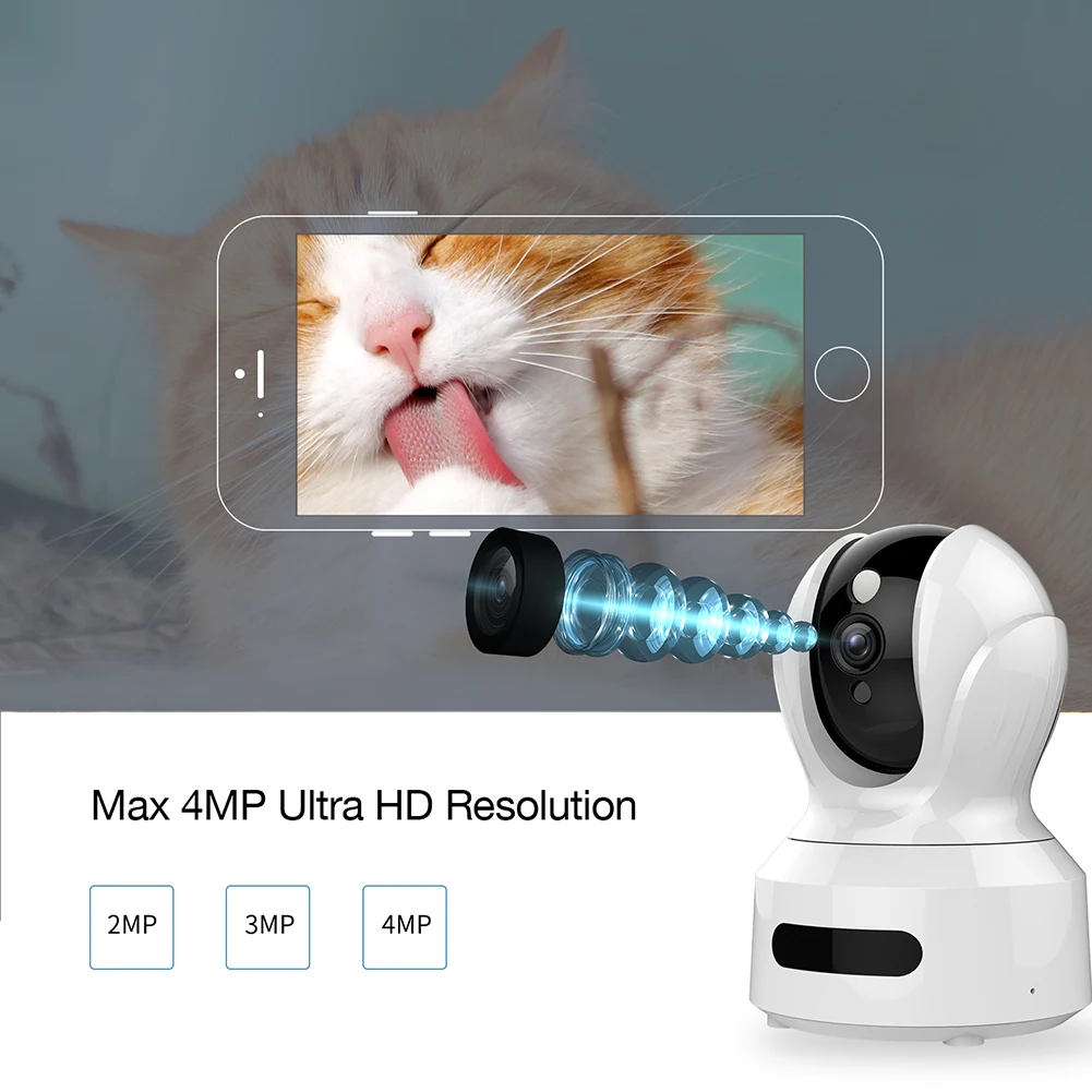 Baby Monitor Nanny Camera Cloud Storage Sound Motion Detection Two Way Audio Night Vision Camera 2MP HD Wireless Security IP
Baby Monitor Nanny Camera Cloud Storage Sound Motion Detection Two Way Audio Night Vision Camera 2MP HD Wireless Security IP