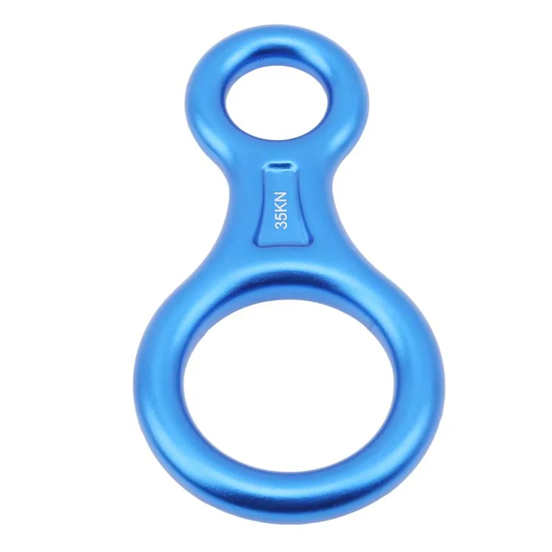 8 Ring Outdoor Rock Climbing Descender Escape Rope Slow Descent Device Professional Descender Ropes
8 Ring Outdoor Rock Climbing Descender Escape Rope Slow Descent Device Professional Descender Ropes