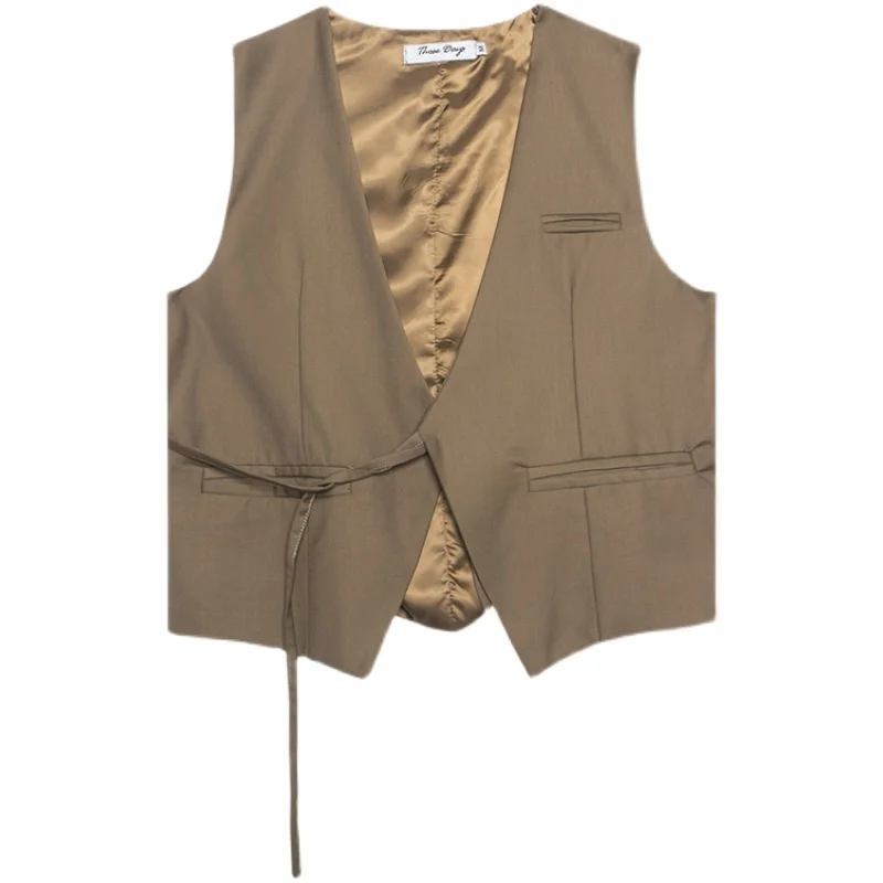 Large Size Spring and Summer Abstinence Asymmetric Design Loose LACE VEST Fashion Korean Version British Simple Vest Coat Vests
Large Size Spring and Summer Abstinence Asymmetric Design Loose LACE VEST Fashion Korean Version British Simple Vest Coat Vests